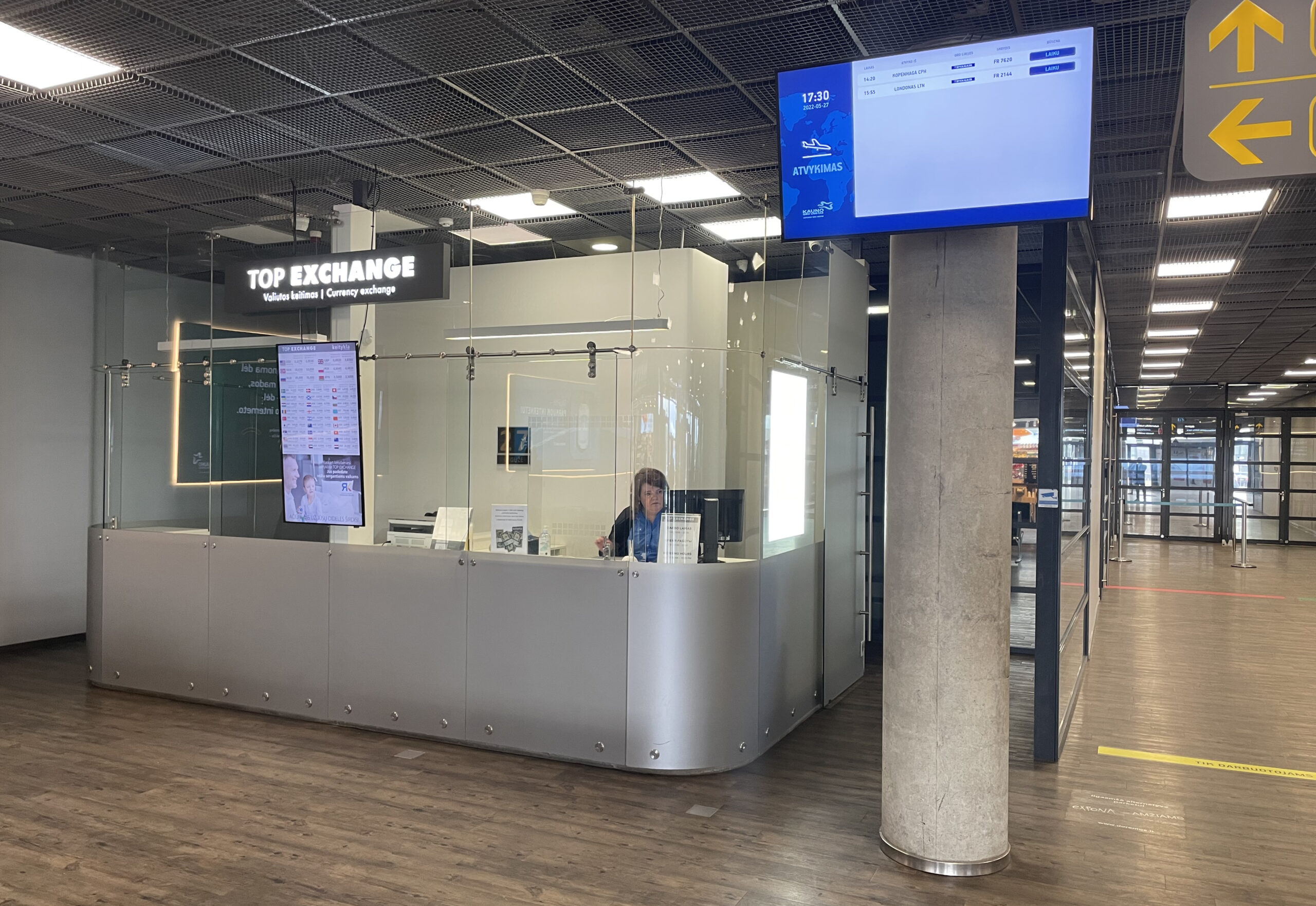 Kauno oro uosto valiutos keitykla